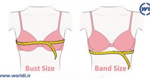 محاسبه آنلاین اندازه سینه‌بند
